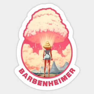 BARBENHEIMER 2023 Sticker